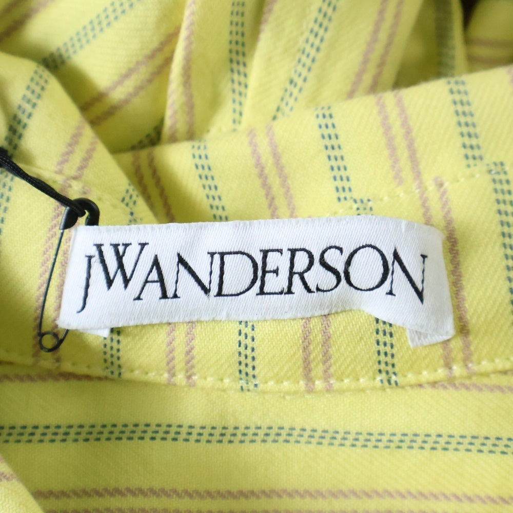 J.W.ANDERSON(ジェー ダブリュー アンダーソン) 19SS Gilbert & George Shirt SH01919C ギルバート&ジョージ 長袖ポロシャツ イエロー
