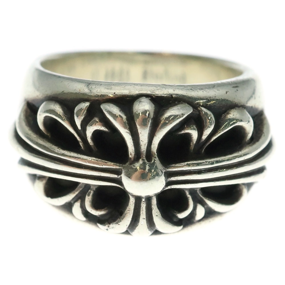CHROME HEARTS(クロムハーツ) FLRL CRS フローラルクロス リング シルバー BCA346