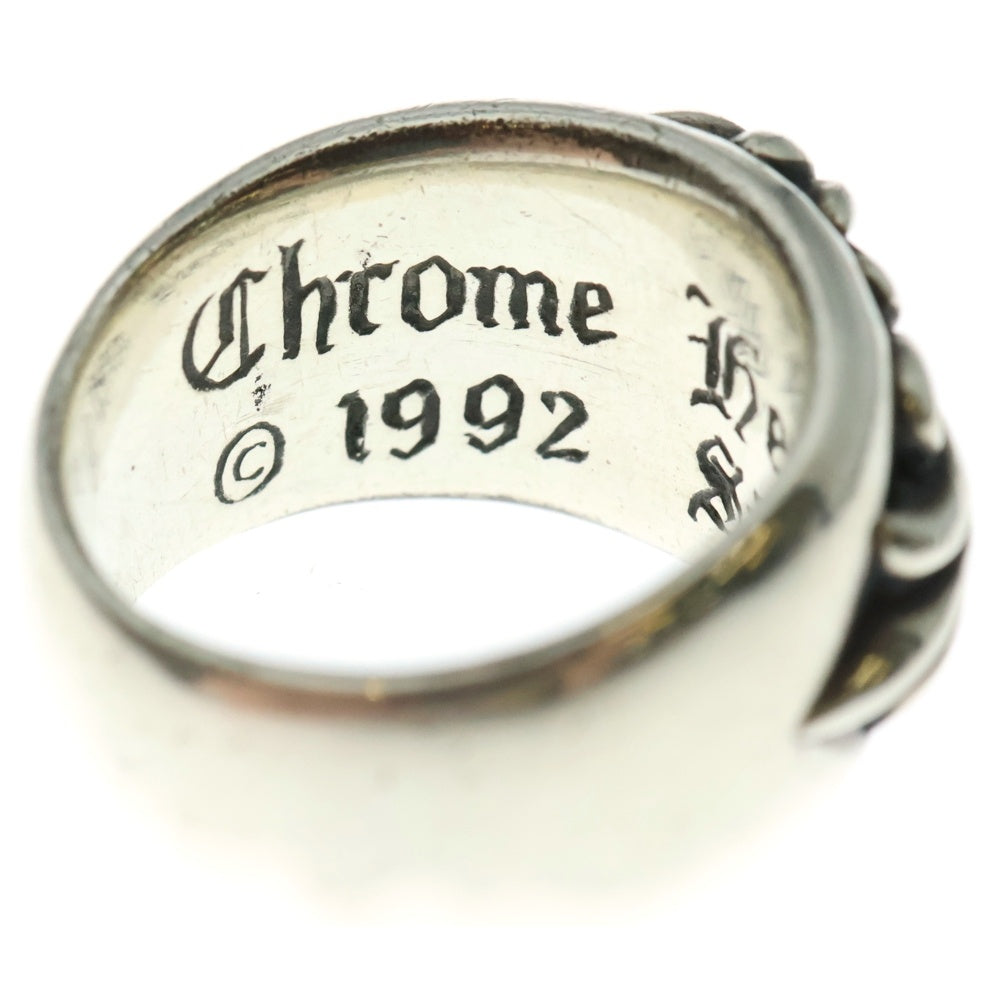 CHROME HEARTS(クロムハーツ) FLRL CRS フローラルクロス リング シルバー BCA346