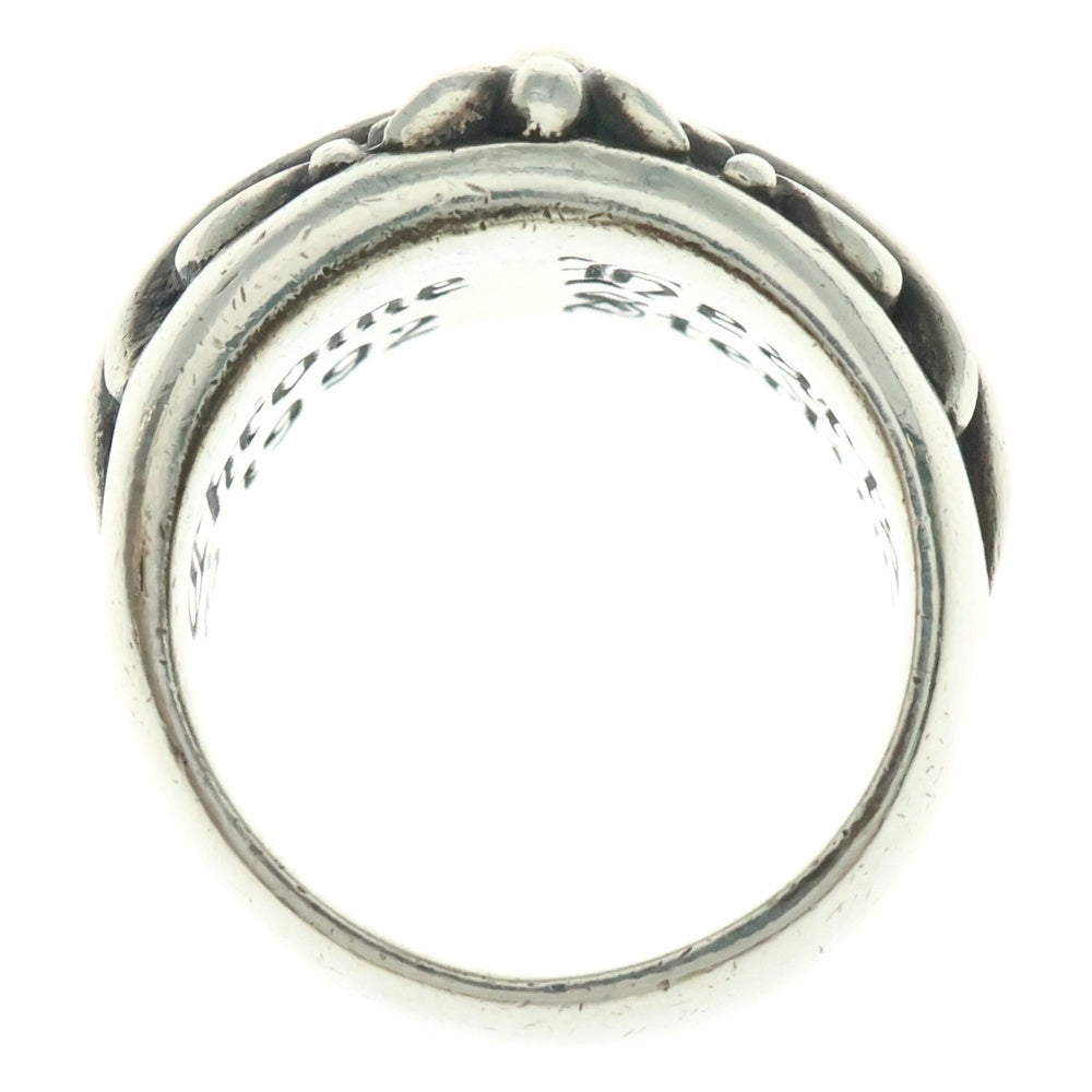 CHROME HEARTS(クロムハーツ) FLRL CRS フローラルクロス リング シルバー BCA346