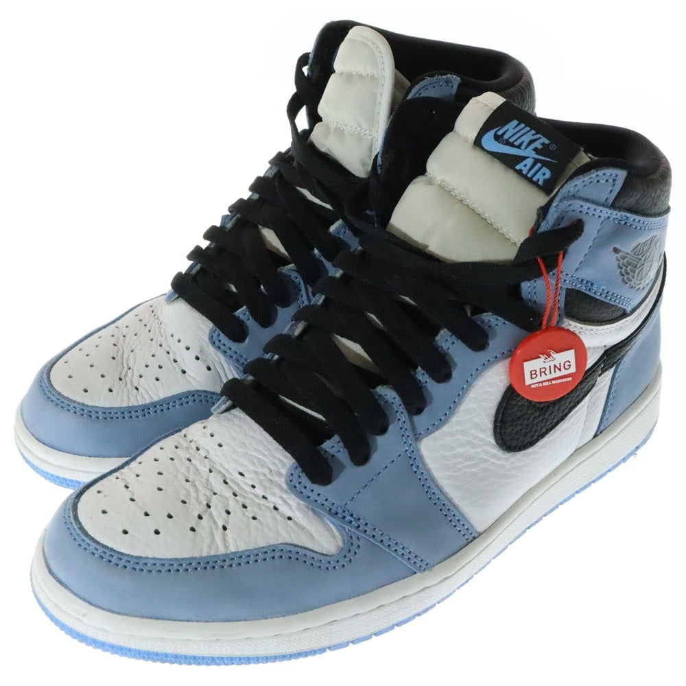 NIKE(ナイキ) AIR JORDAN 1 RETRO HIGH OG UNIVERSITY BLUE 555088-134 エアジョーダン1 ユニバーシティブルー ハイカットスニーカー ブルー US9/27.0cm