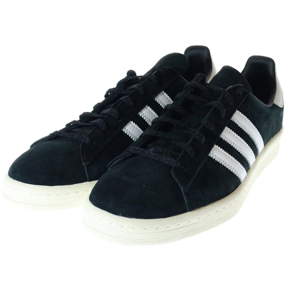 adidas(アディダス) CAMPUS 80s FW5046 キャンパス ローカットスニーカー US8.5/26.5cm ブラック