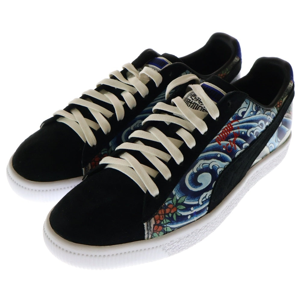 PUMA(プーマ) ×ATMOS CLYDE 364304-01 ×アトモス クライド ローカットスニーカー US8/26.0cm ブラック