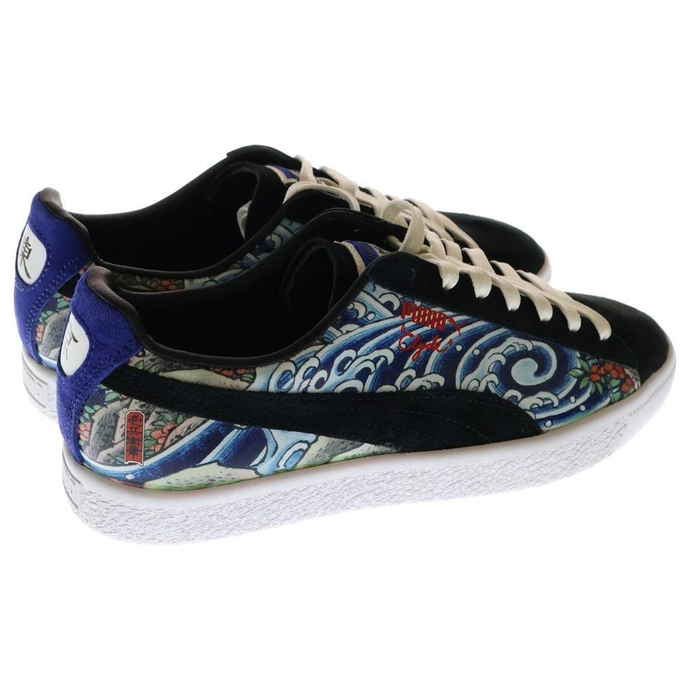 PUMA(プーマ) ×ATMOS CLYDE 364304-01 ×アトモス クライド ローカットスニーカー US8/26.0cm ブラック