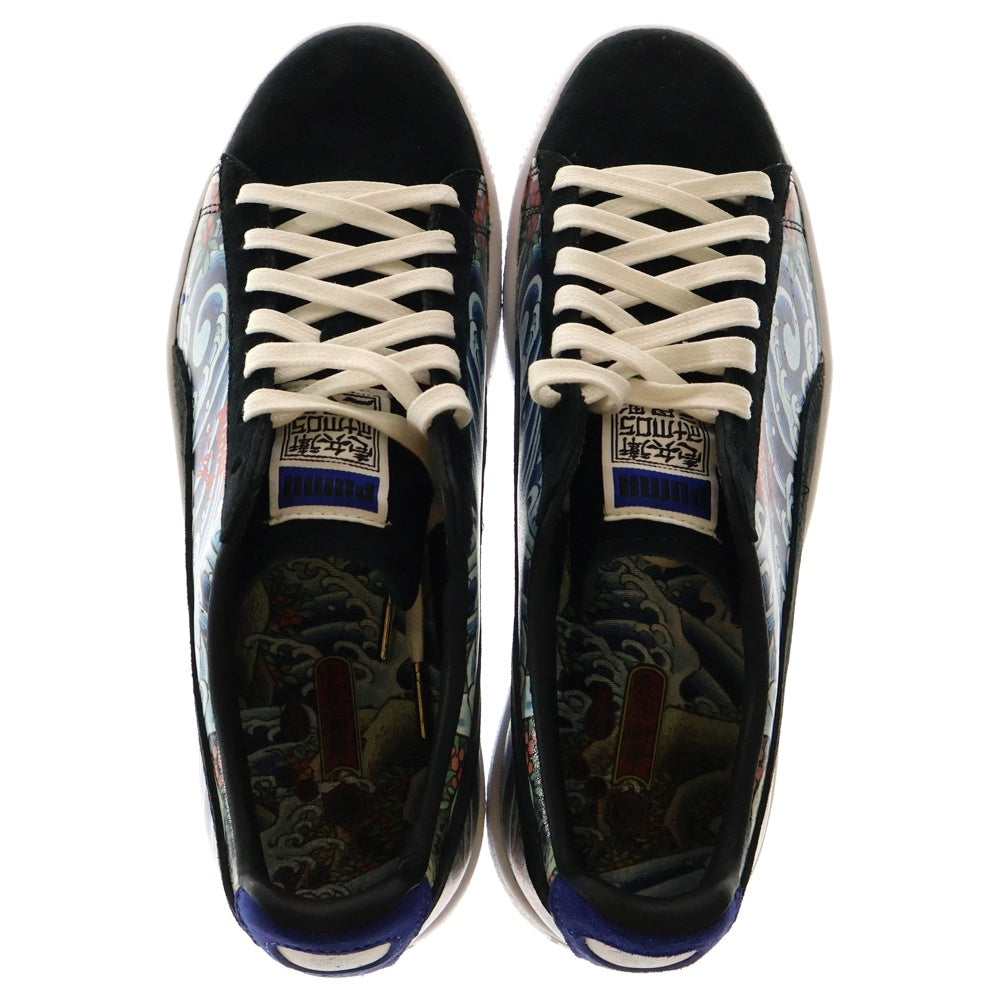PUMA(プーマ) ×ATMOS CLYDE 364304-01 ×アトモス クライド ローカットスニーカー US8/26.0cm ブラック