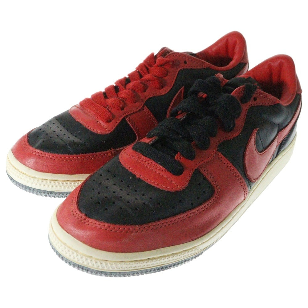 NIKE(ナイキ) 【観賞用2008年製】 TERMINATOR LOW VNTG 334028-061 ターミーネーター ヴィンテージ ローカットスニーカー レッド/ブラック US9.5/27.5cm