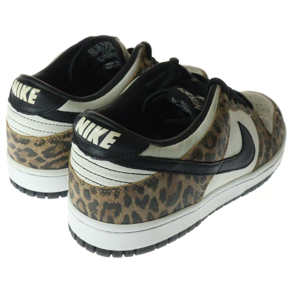NIKE(ナイキ) 【観賞用2007年製】 DUNK LOW PREMIUM 312919-101 ダンクロー プレミアム ローカットスニーカー ホワイト/ブラウン US9/27.0cm