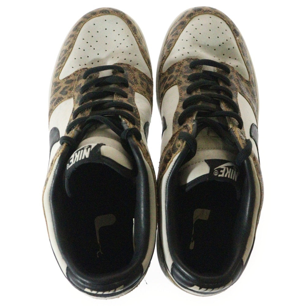 NIKE(ナイキ) 【観賞用2007年製】 DUNK LOW PREMIUM 312919-101 ダンクロー プレミアム ローカットスニーカー ホワイト/ブラウン US9/27.0cm