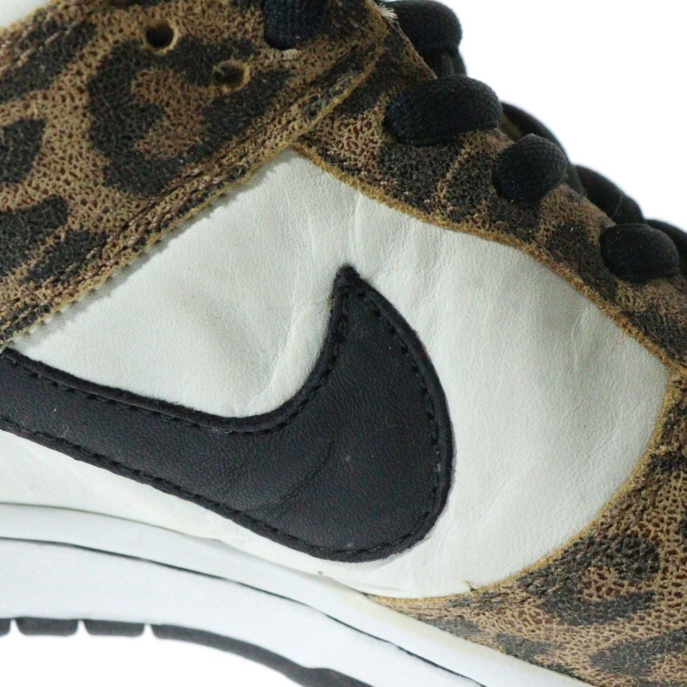 NIKE(ナイキ) 【観賞用2007年製】 DUNK LOW PREMIUM 312919-101 ダンクロー プレミアム ローカットスニーカー ホワイト/ブラウン US9/27.0cm