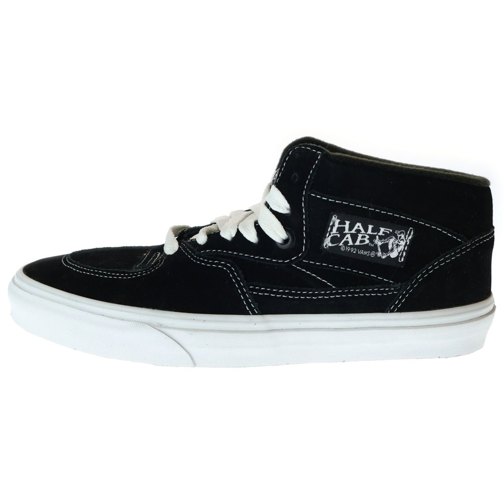 VANS(ヴァンズ) Half Cab VN-0DZ3BLK ハーフキャブ ミッドカットスニーカー ブラック US8.5/26.5cm