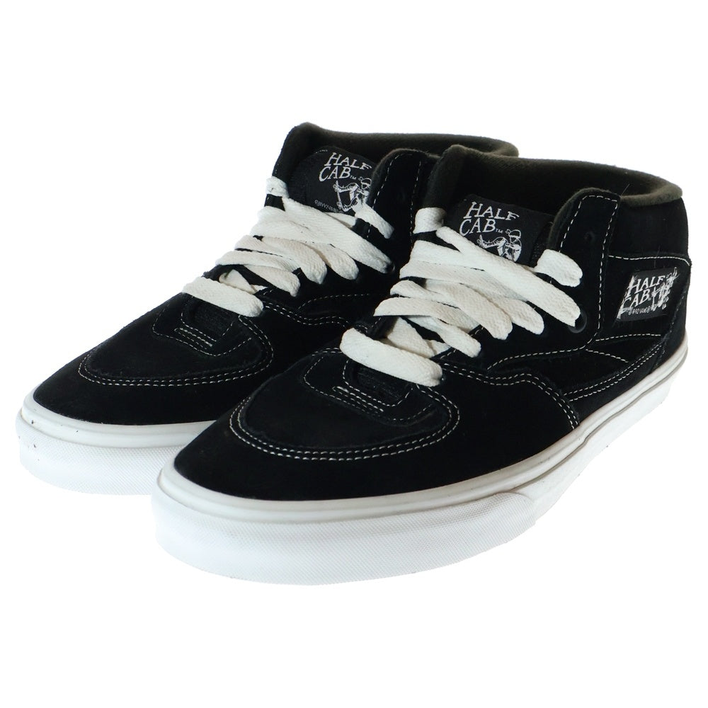 VANS(ヴァンズ) Half Cab VN-0DZ3BLK ハーフキャブ ミッドカットスニーカー ブラック US8.5/26.5cm