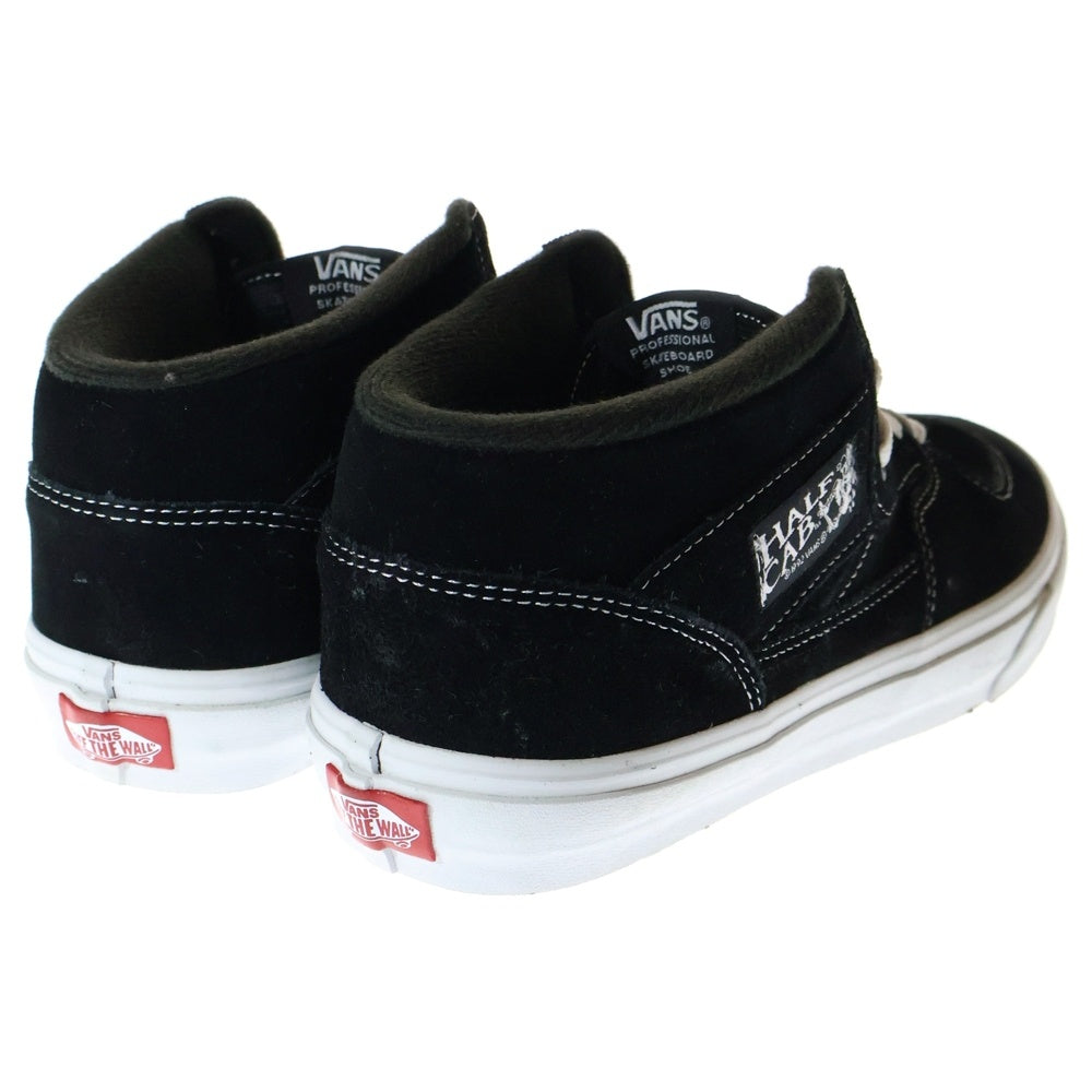VANS(ヴァンズ) Half Cab VN-0DZ3BLK ハーフキャブ ミッドカットスニーカー ブラック US8.5/26.5cm