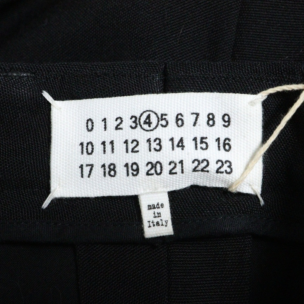 Maison Martin Margiela(メゾンマルタンマルジェラ) トラウザーズパンツ SI1KA0002 S49892 ブラック レディース