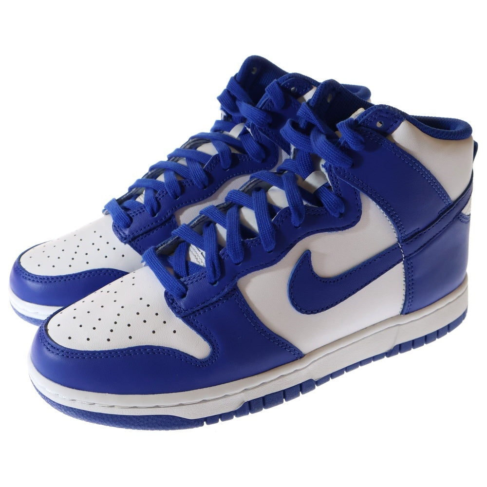 NIKE(ナイキ) DUNK HIGH GAME ROYAL DD1399-102 ダンク ゲームロイヤル ハイカットスニーカー ホワイト/ブルー US8/26.0cm