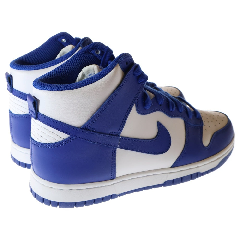 NIKE(ナイキ) DUNK HIGH GAME ROYAL DD1399-102 ダンク ゲームロイヤル ハイカットスニーカー ホワイト/ブルー US8/26.0cm