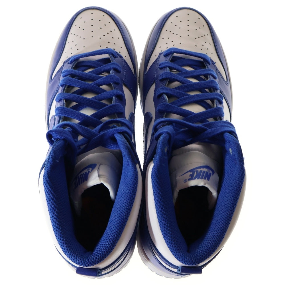 NIKE(ナイキ) DUNK HIGH GAME ROYAL DD1399-102 ダンク ゲームロイヤル ハイカットスニーカー ホワイト/ブルー US8/26.0cm