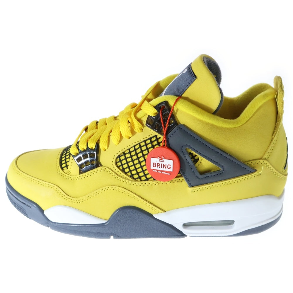 NIKE(ナイキ) AIR JORDAN 4 RETRO TOUR YELLOW CT8527-700 エアジョーダン レトロ ハイカットスニーカー シューズ ツアーイエロー US8/26.0cm