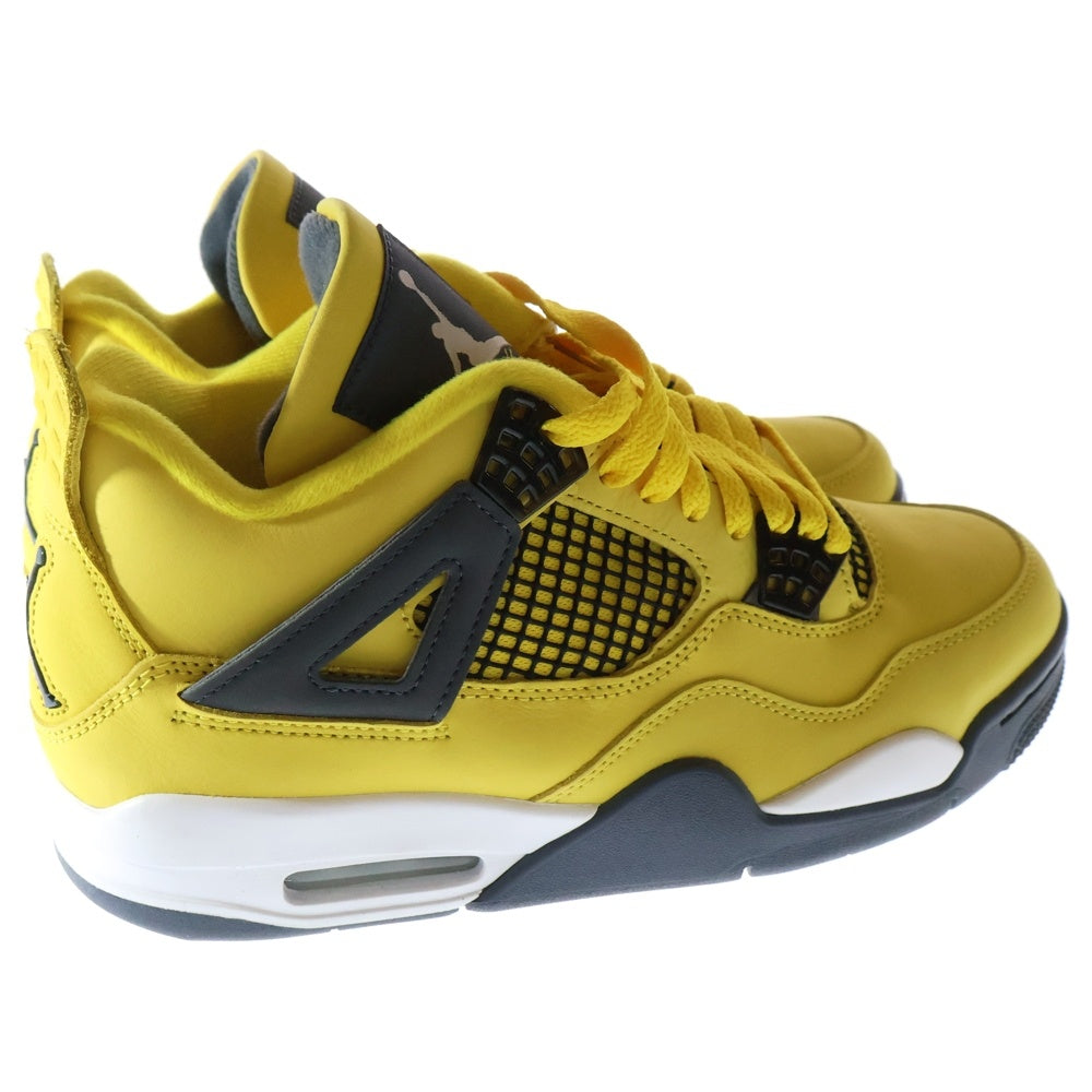 NIKE(ナイキ) AIR JORDAN 4 RETRO TOUR YELLOW CT8527-700 エアジョーダン レトロ ハイカットスニーカー シューズ ツアーイエロー US8/26.0cm