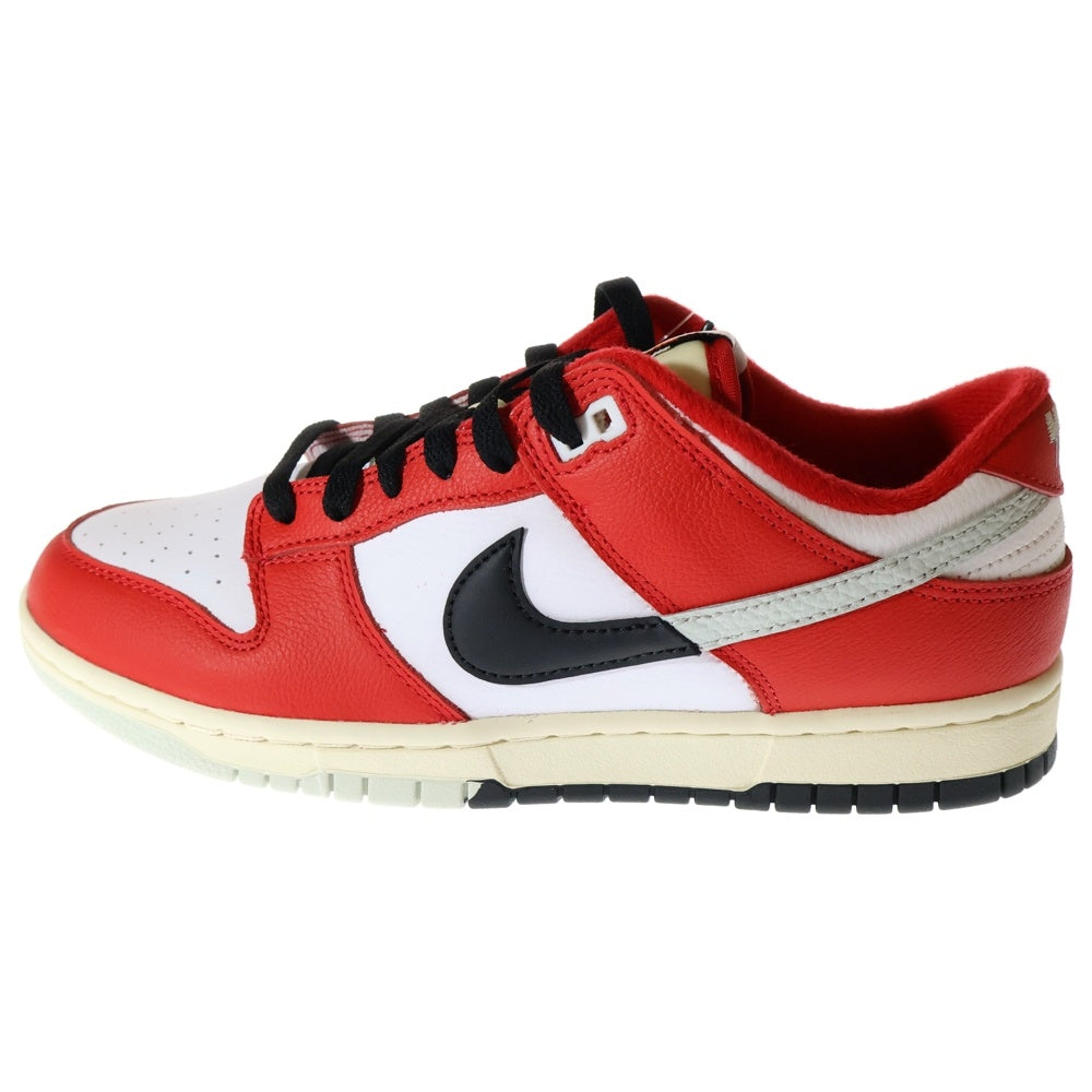 NIKE(ナイキ) DUNK LOW RETRO Chicago Split DZ2536-600 ダンク シカゴスプリット ローカットスニーカー ホワイト/レッド US8/26.0cm
