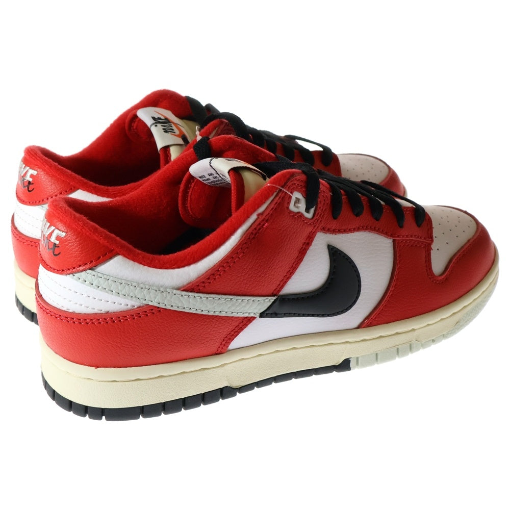 NIKE(ナイキ) DUNK LOW RETRO Chicago Split DZ2536-600 ダンク シカゴスプリット ローカットスニーカー ホワイト/レッド US8/26.0cm