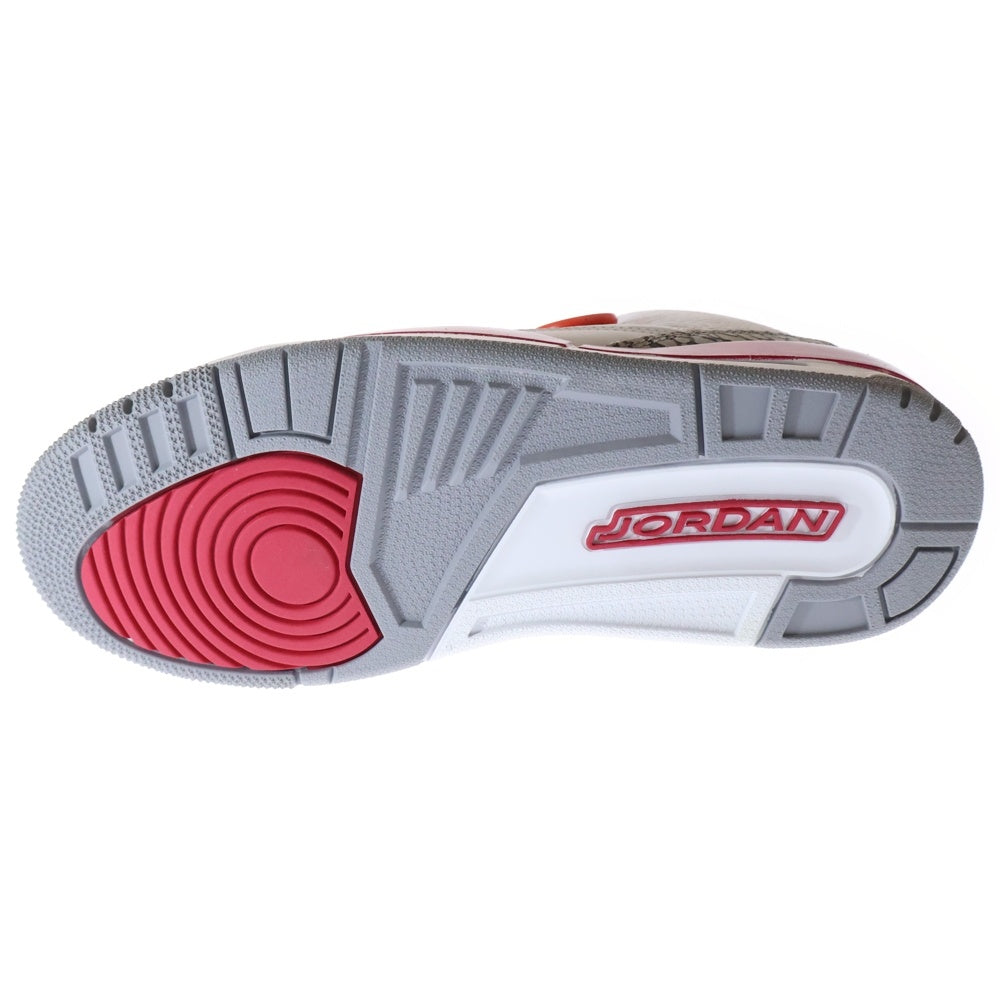 NIKE(ナイキ) AIR JORDAN 3 RETRO CARDINAL RED CT8532-126 エアジョーダン 3 カーディナルレッド ハイカットスニーカー ホワイト/レッド US8/26.0cm