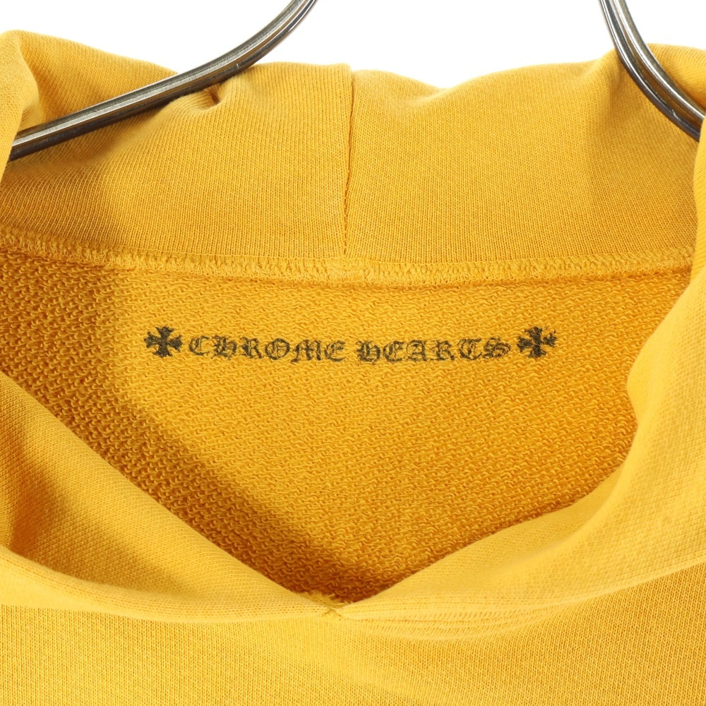 CHROME HEARTS(クロムハーツ) PPO mustard HD PLVR MATTY BOYバックプリントプルオーバーパーカー マスタード