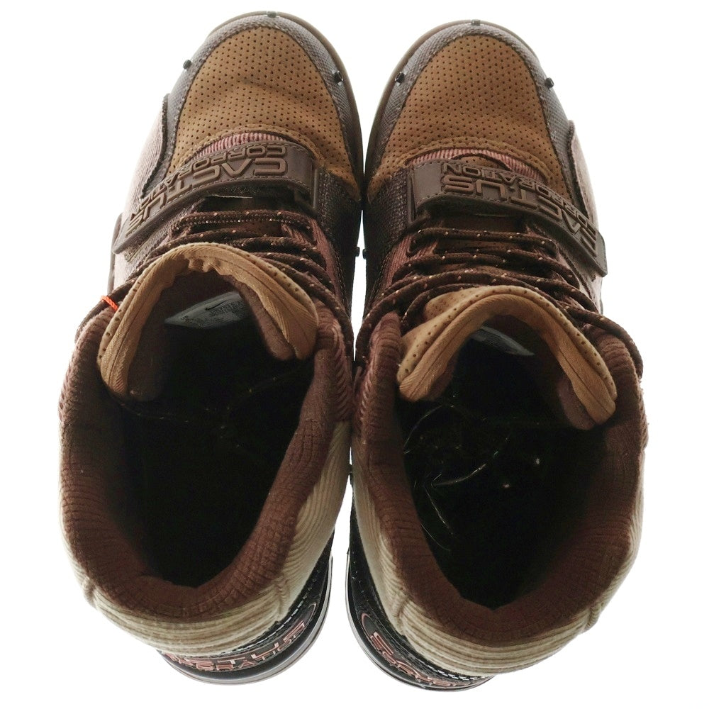 NIKE(ナイキ) ×TRAVIS SCOTT AIR TRAINER 1 SP Archaeo Brown DR7515-200 ローカットスニーカー ブラウン US8/26.0cm