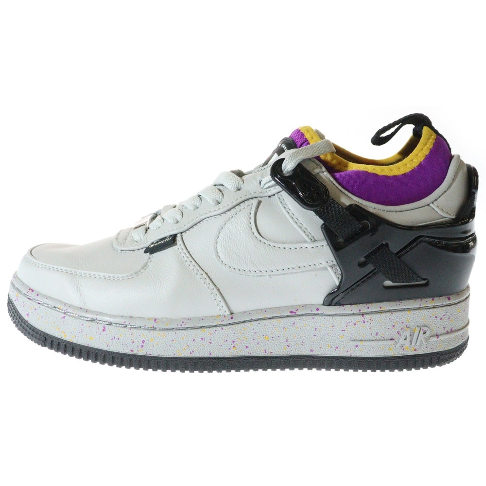 NIKE(ナイキ) ×UNDERCOVER GORE-TEX AIR FORCE 1 LOW SP DQ7558-001 アンダーカバー ゴアテックス エアフォース ローカットスニーカー グレー/ブラック US7.5/25.5cm