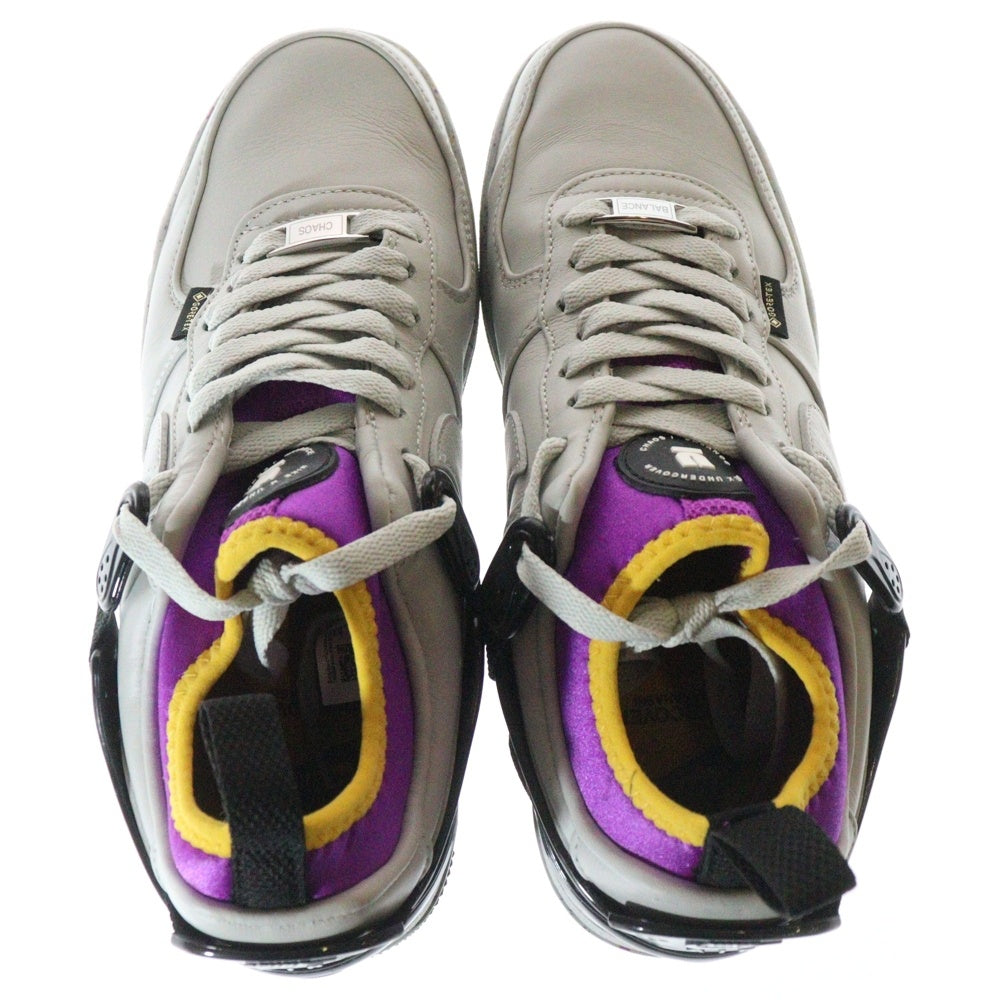 NIKE(ナイキ) ×UNDERCOVER GORE-TEX AIR FORCE 1 LOW SP DQ7558-001 アンダーカバー ゴアテックス エアフォース ローカットスニーカー グレー/ブラック US7.5/25.5cm