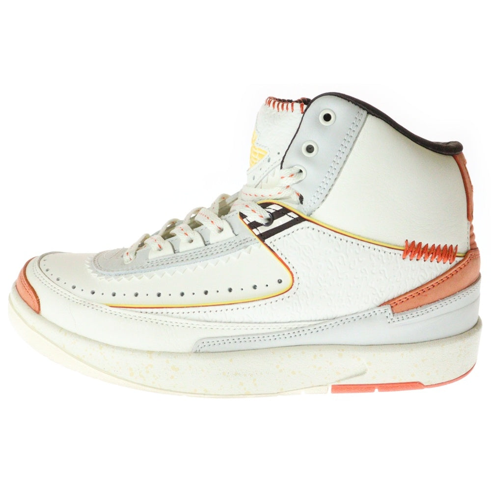 NIKE(ナイキ) AIR JORDAN2 RETRO SP MAISON CHATEAU ROUGE DO5254-180 エアジョーダン2 レトロ ハイカットスニーカー ホワイト US7.5/25.5cm