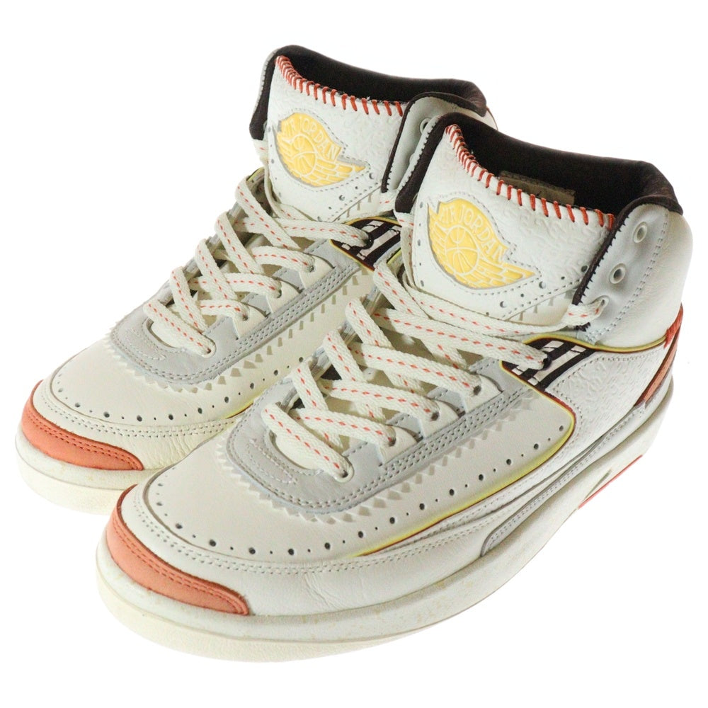 NIKE(ナイキ) AIR JORDAN2 RETRO SP MAISON CHATEAU ROUGE DO5254-180 エアジョーダン2 レトロ ハイカットスニーカー ホワイト US7.5/25.5cm