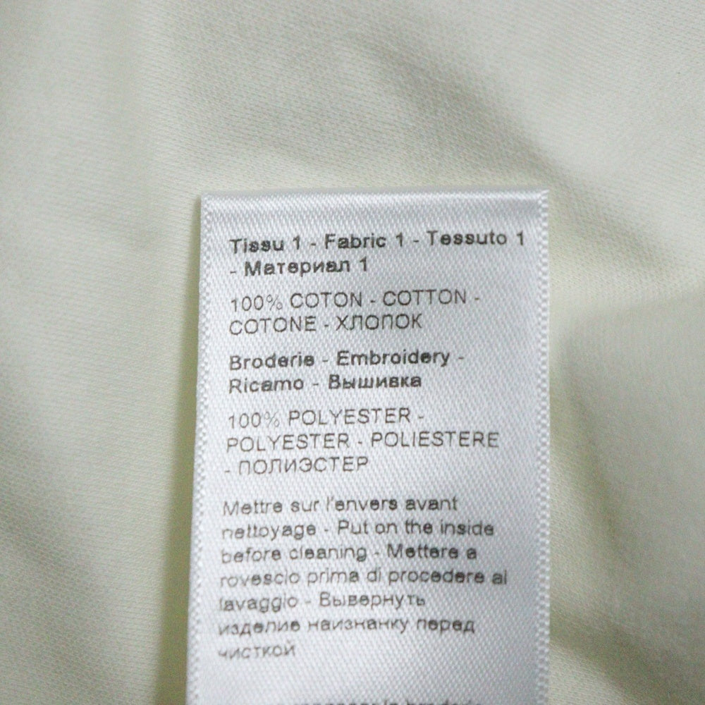 LANVIN(ランバン) 23SS CURB LACE T-SHIRT カーブレース半袖Tシャツ RM-TS0026-J198-E23 アイボリー