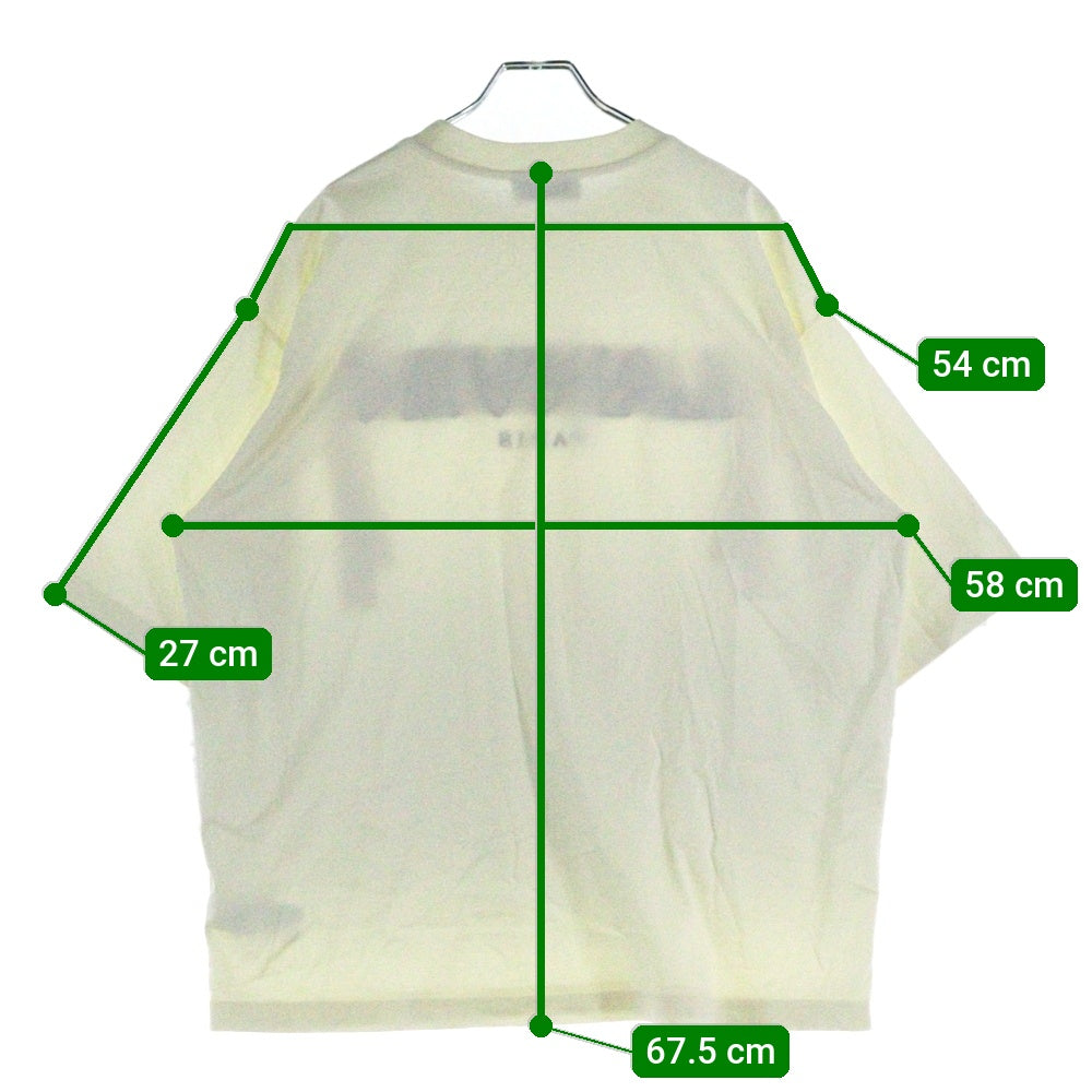 LANVIN(ランバン) 23SS CURB LACE T-SHIRT カーブレース半袖Tシャツ RM-TS0026-J198-E23 アイボリー