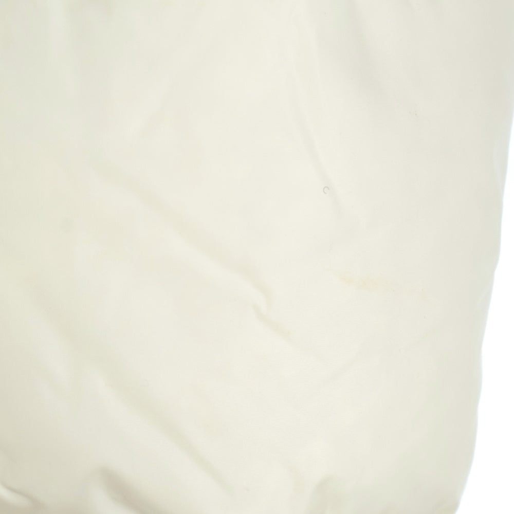 MONCLER(モンクレール) ×Palm Angels Nevin Short Down Jacket ×パームエンジェルス フロントロゴワッペン付きダウンジャケット H209L1A00002 M2341 ホワイト