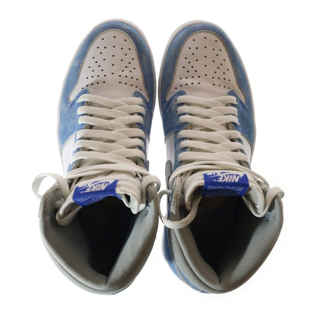 NIKE(ナイキ) AIR JORDAN 1 HIGH OG HYPER ROYAL 555088-402 エアジョーダン1 ハイパーロイヤル ハイカットスニーカー US8/26.0cm ブルー