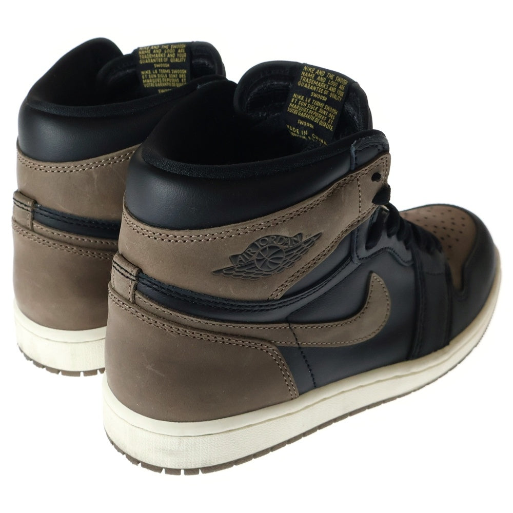 NIKE(ナイキ) AIR JORDAN1 RETRO HIGH OG Palomino DZ5485-020 エアジョーダン1 レトロ パロミノ ハイカットスニーカー US7/25.0cm ブラウン/ブラック
