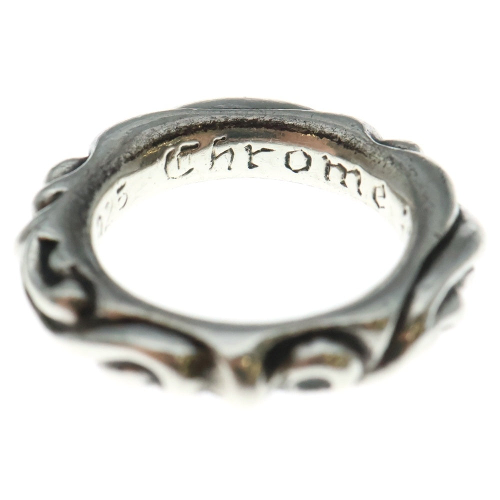 CHROME HEARTS(クロムハーツ) SCRL BAND スクロールバンド リング シルバー BCA351