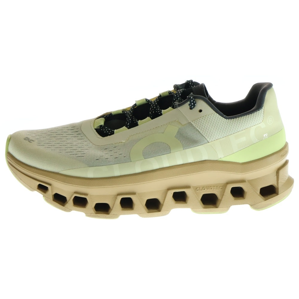 On(オン) Cloud monster 61.98286 クラウドモンスター ロ―カットスニーカー US8/26.0cm ベージュ