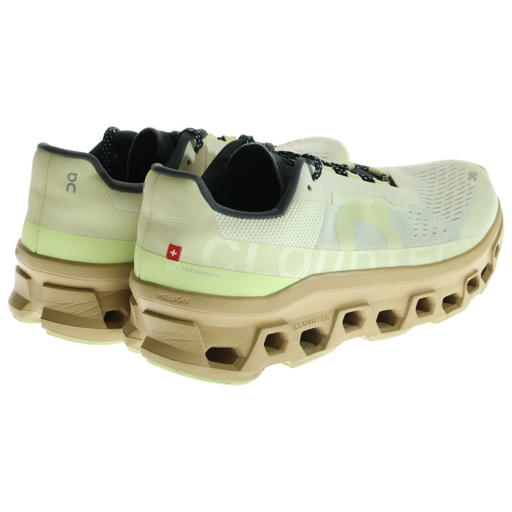 On(オン) Cloud monster 61.98286 クラウドモンスター ロ―カットスニーカー US8/26.0cm ベージュ