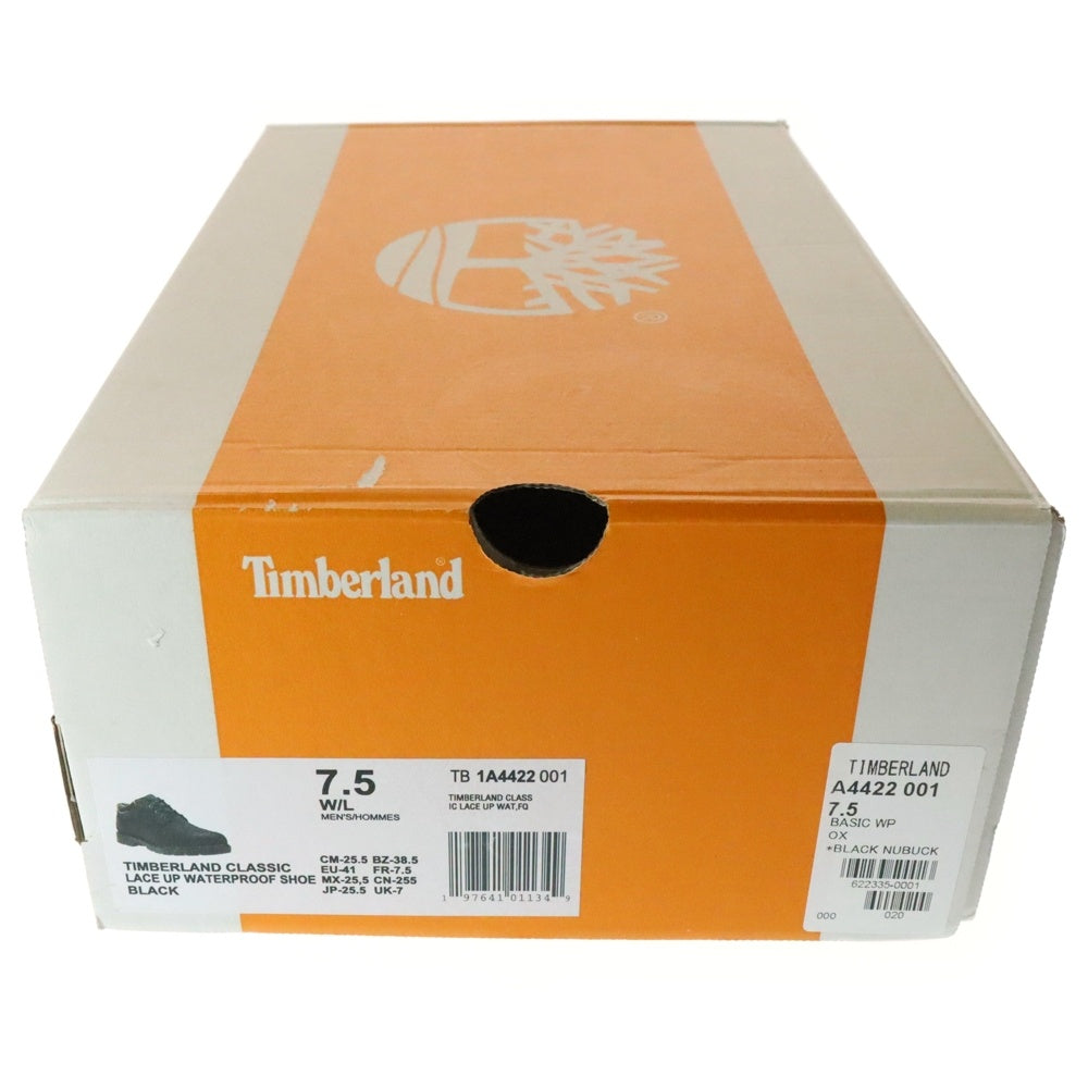 Timberland(ティンバーランド) CLASSIC LACE UP WATERPROOF TB1A4422001 ローカットブーツ US7.5/25.5cm ブラック