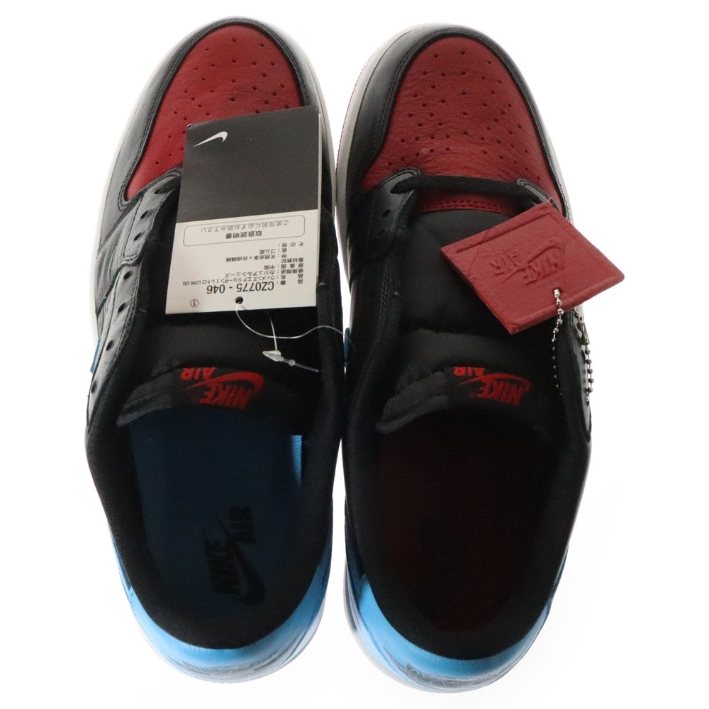 NIKE(ナイキ) WMNS AIR JORDAN1 RETRO OG NC TO CHI ウィメンズ エアジョーダン1 レトロ ノースカロライナ トゥ シカゴ ローカットスニーカー US11.5/28.5cm CZ0775-046