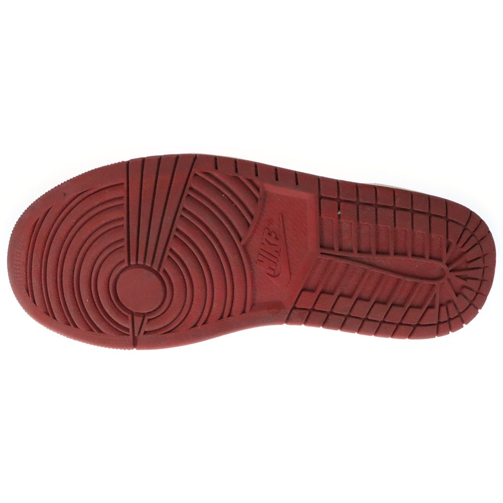 NIKE(ナイキ) AIR JORDAN 1 MID Gym Red エアジョーダン1 ジムレッド ミッドカットスニーカー DQ8426-106 ホワイト/ブラック/レッド US8.5/26.5cm