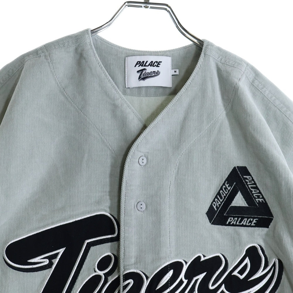 Palace Skateboards(パレススケートボーズ) 阪神タイガース BB SHIRTS ベースボールシャツ グレー RN-150137