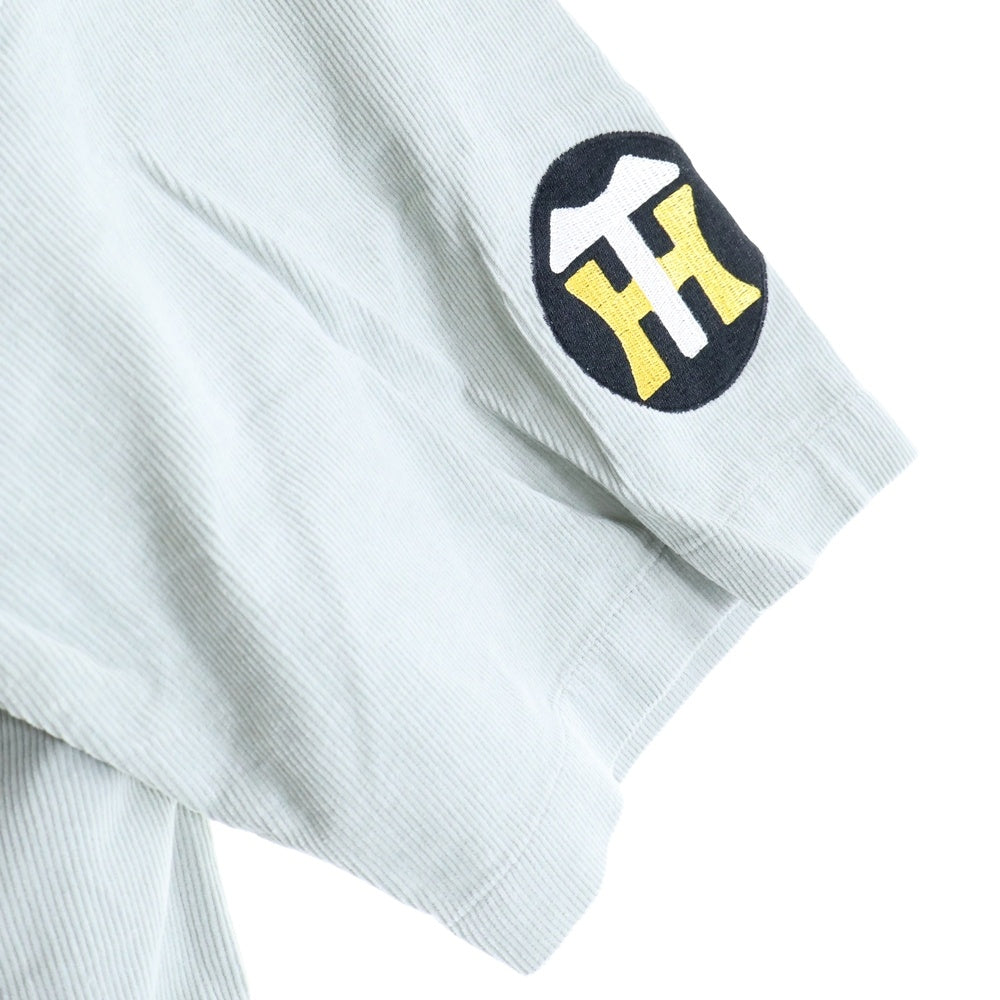 Palace Skateboards(パレススケートボーズ) 阪神タイガース BB SHIRTS ベースボールシャツ グレー RN-150137
