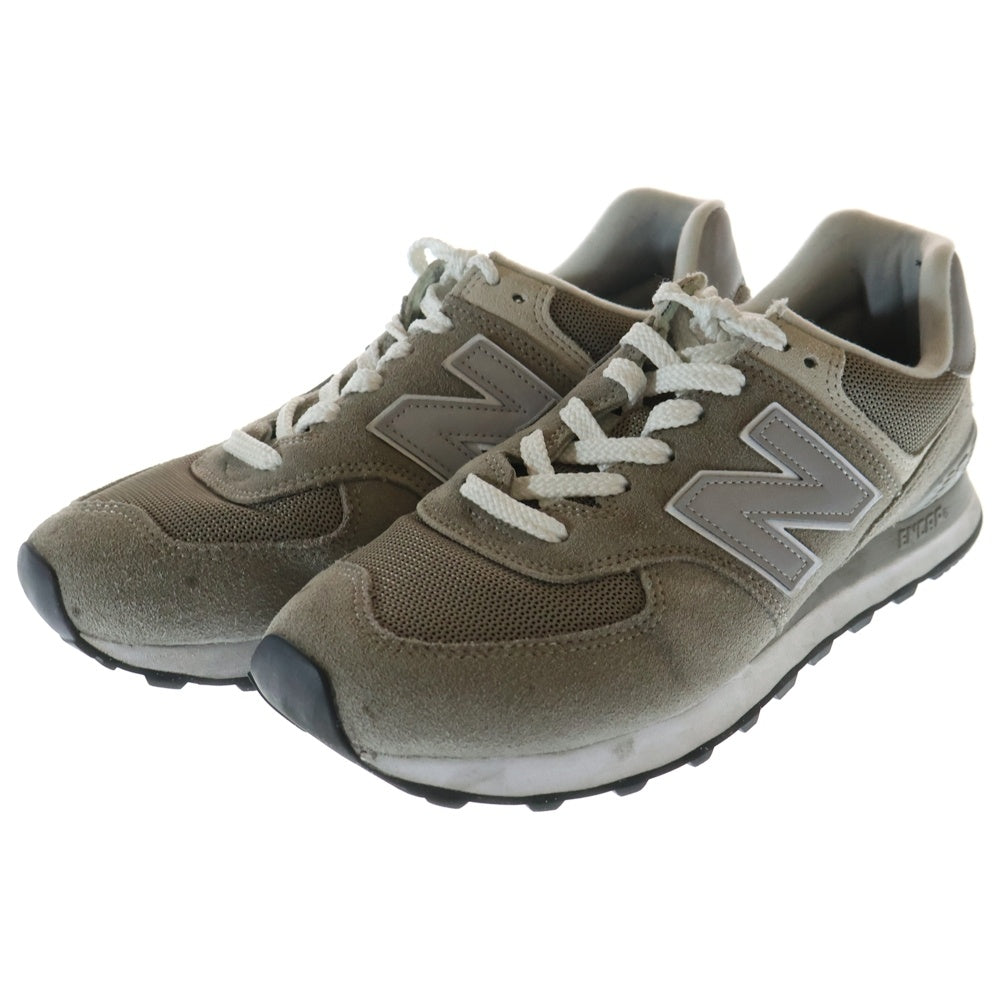 New Balance(ニューバランス) 574 Core ML574EVG スエードメッシュ ローカットスニーカー US9.5/27.5cm グレー
