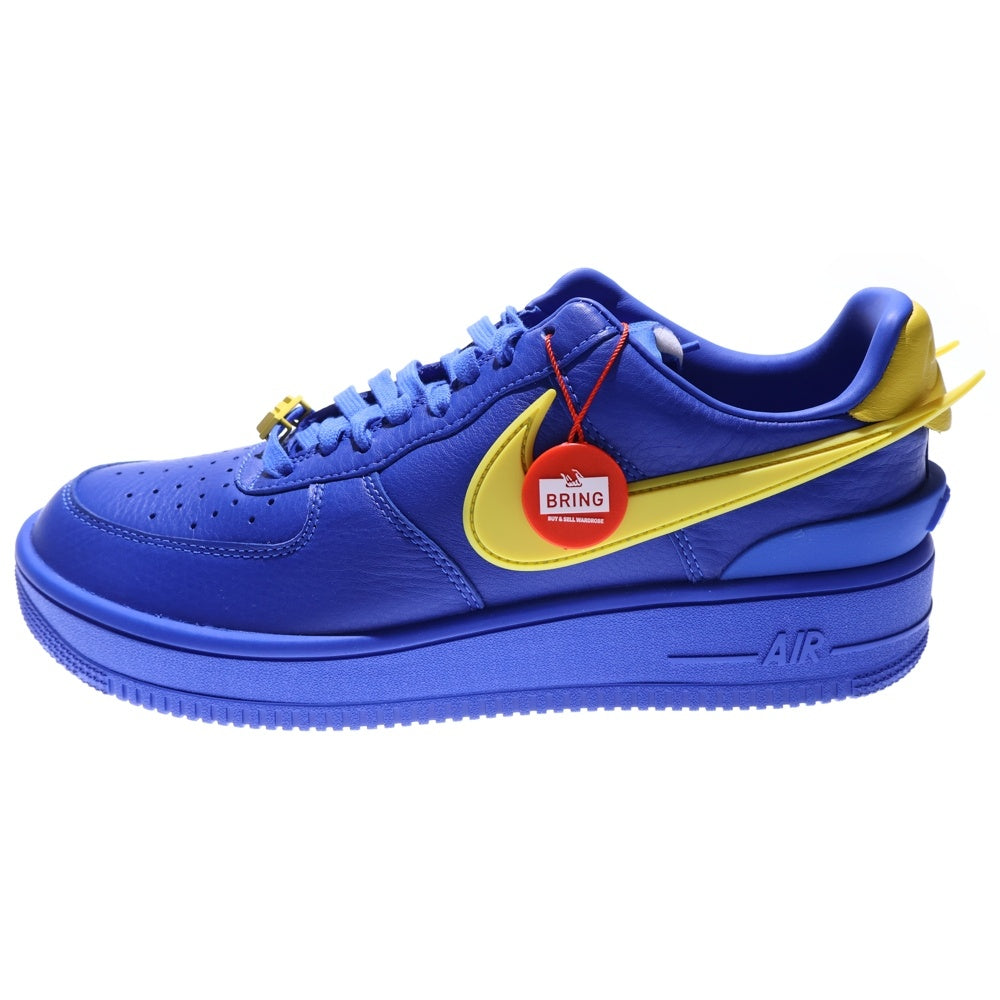 NIKE(ナイキ) ×AMBUSH AIR FORCE 1 LOW SP GAME ROYAL AND VIVID SULFUR DV3464-400 アンブッシュ エアフォース1 ローカットスニーカー ブルー US9.5/27.5cm