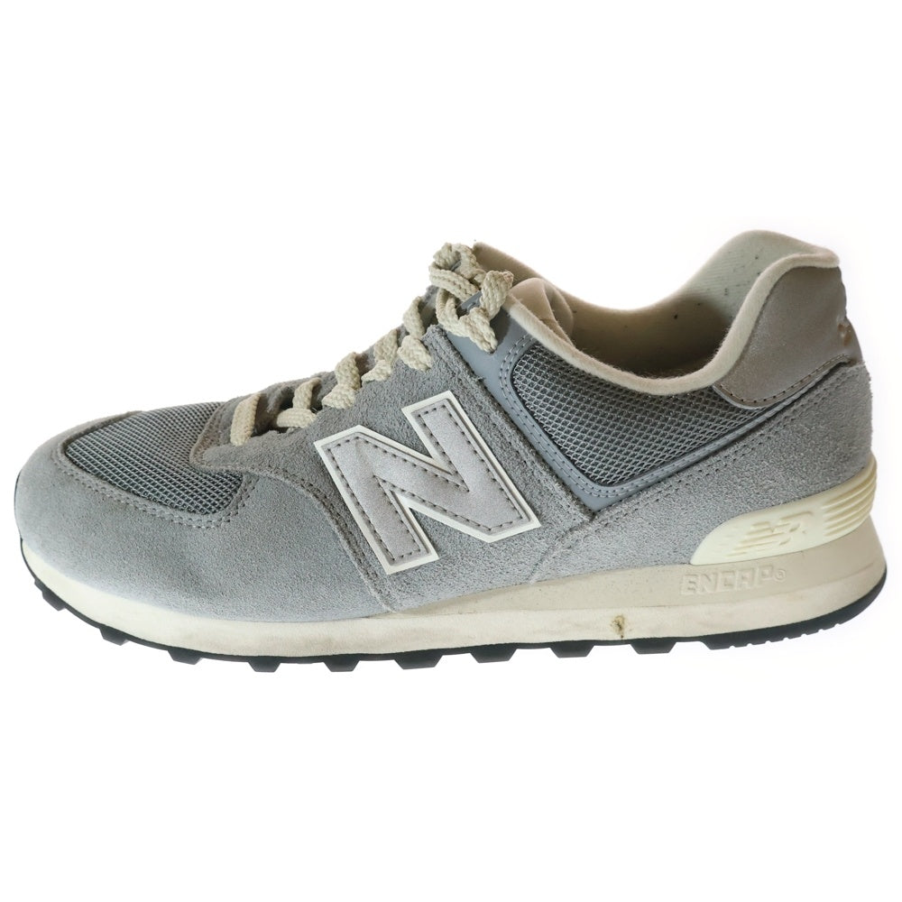 New Balance(ニューバランス) 574 Core U574TC2 スエードメッシュローカットスニーカー US8.5/26.5cm グレー