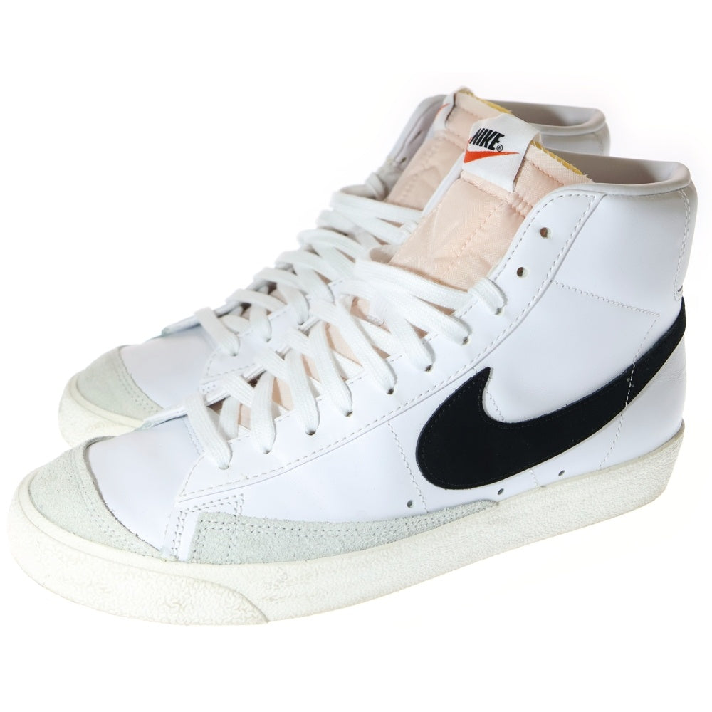 NIKE(ナイキ) BLAZER MID '77 VNTG BQ6806-100 ブレーザーミッド ミッドカットスニーカーシューズ US10.5/28.5cm ホワイト