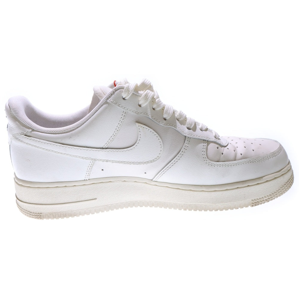 NIKE(ナイキ) WMNS AIR FORCE 1 '07 ESS SAIL HF1058-133 エアフォース1 07 エッセンシャル セイル ローカットスニーカー US10.5/27.5cm ホワイト レディース