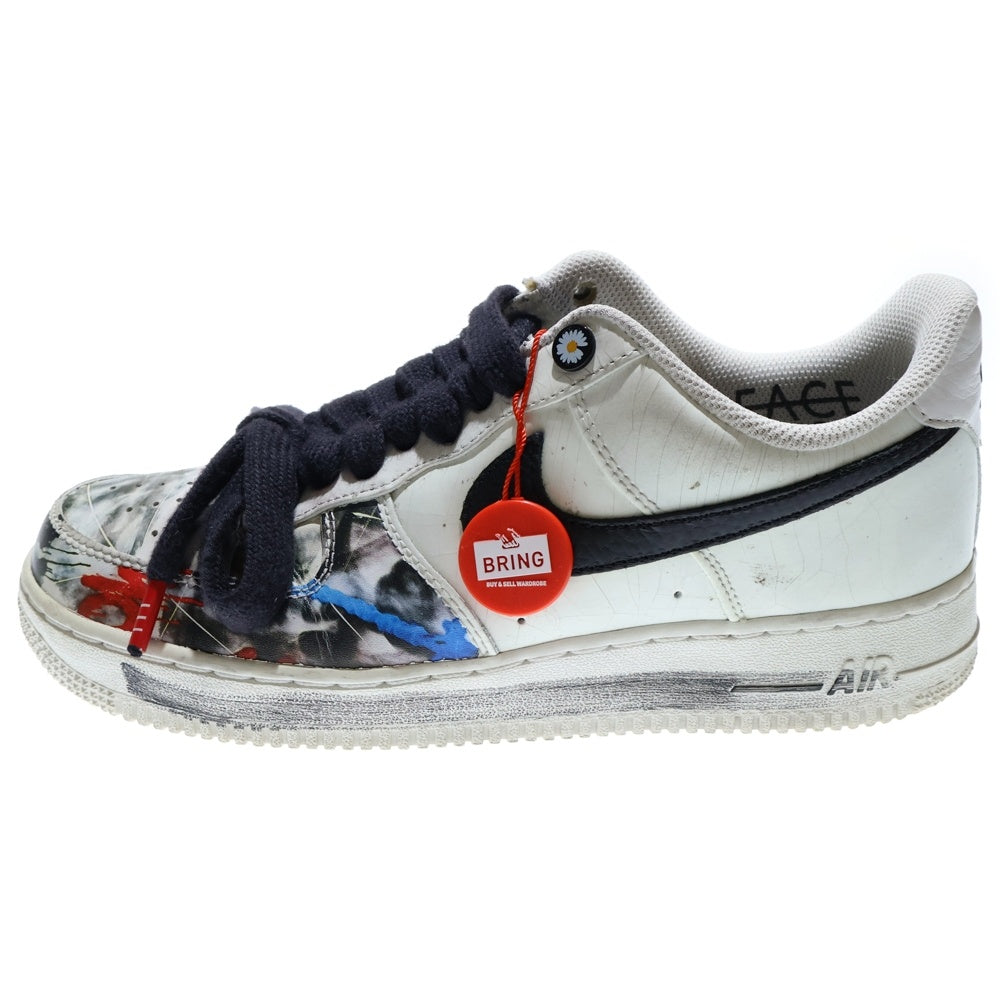 NIKE(ナイキ) ×PEACEMINUSONE AIR FORCE1 07 PARANOISE DD3223-100 ピースマイナスワン エアフォース1 07 パラノイズ ローカットスニーカー ホワイト US8.5/26.5cm
